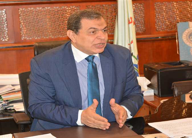 وزير القوى العاملة محمد سعفان 