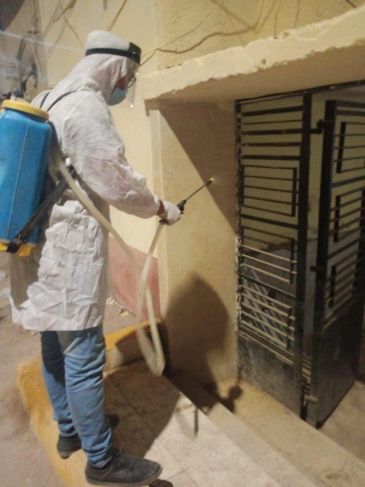 حملات الرش والتطهير