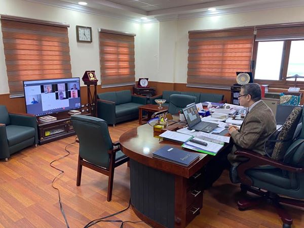 الدكتور مصطفى النجار رئيس جامعة مطروح