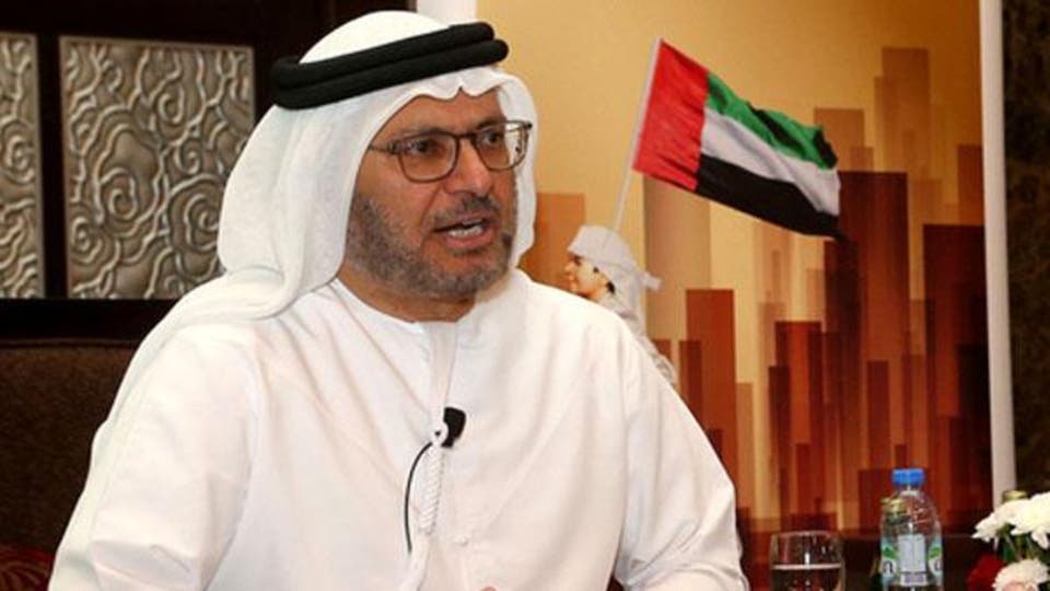 وزير الدولة الإماراتي للشؤون الخارجية، أنور قرقاش