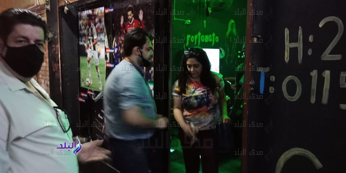 غلق كافية مخالف لقرار الحظر في الزمالك