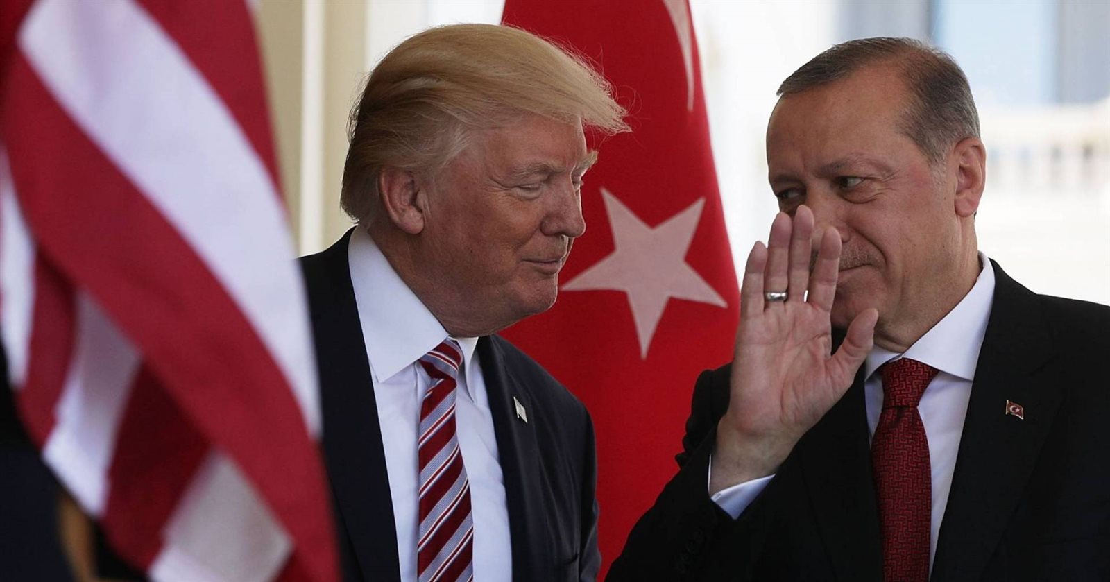 دونالد ترامب ورجب طيب أردوغان