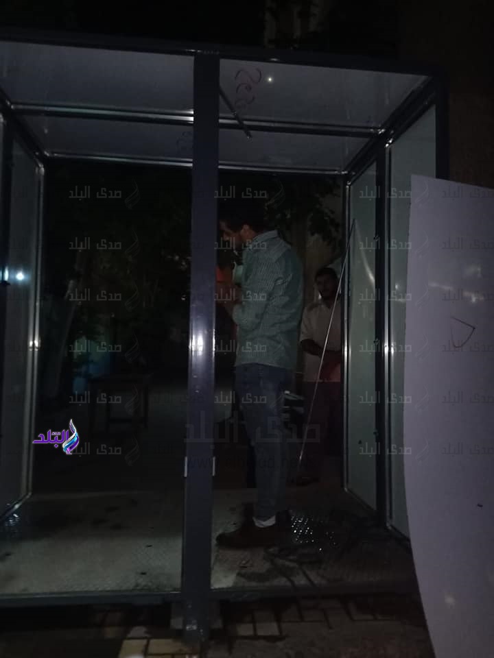 اصلاح بوابات تعقيم لجان الثانوية العامة