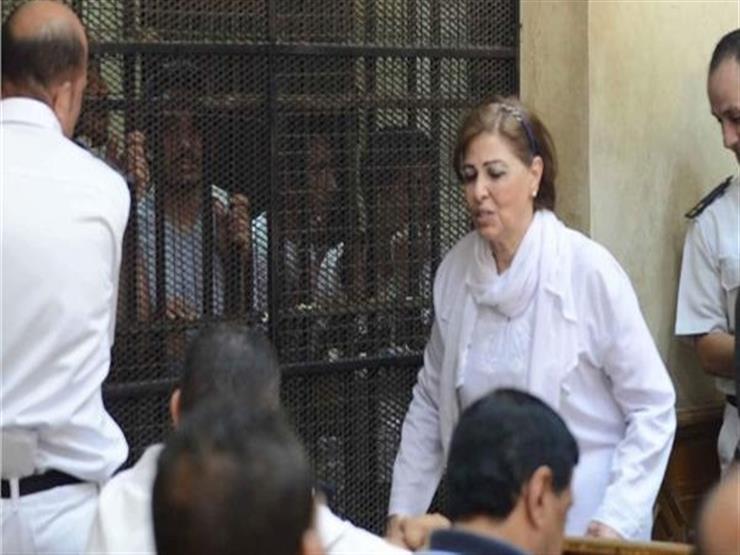 سعاد الخولى داخل محكمة الجنايات