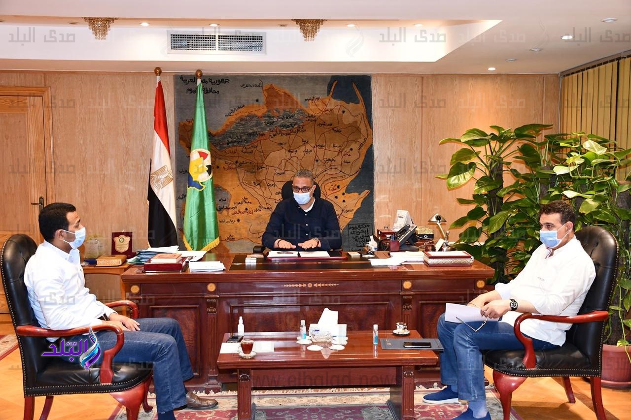 الدكتور أحمد الأنصاري محافظ الفيوم