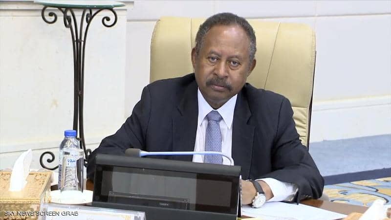 رئيس الوزراء السوداني عبد الله حمدوك 