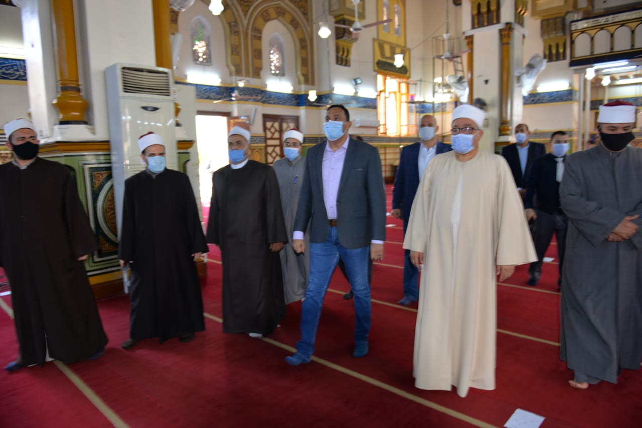 محافظ الدقهلية: هنيئا للجميع العودة لبيوت الله 