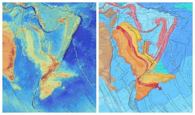 خرائط تكشف تفاصيل جديدة عن قارة زيلانديا المفقودة