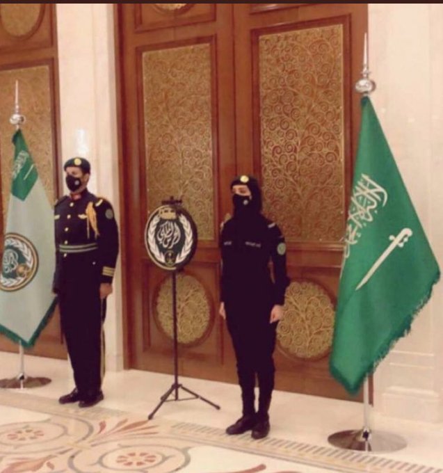  امرأة سعودية في الحرس الملكي تثير تفاعلا كبيرا