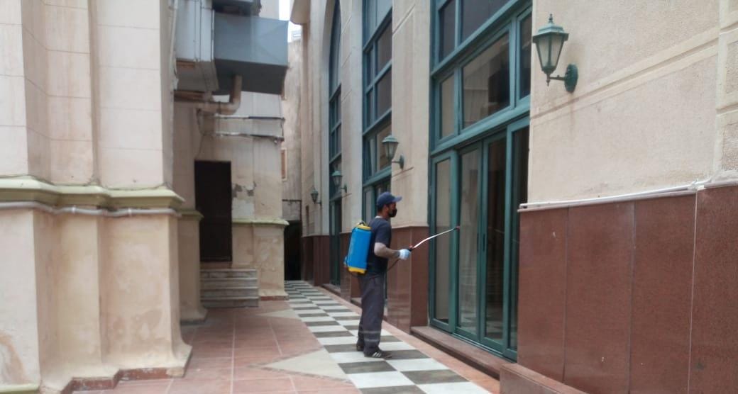  محافظة الإسكندرية: تطهير وتعقيم المساجد والكنائس 