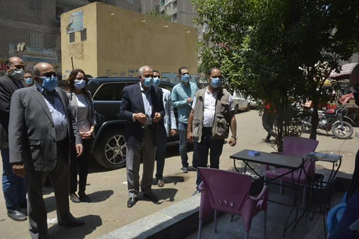 ضبط المقهى المخالف بالجيزة 