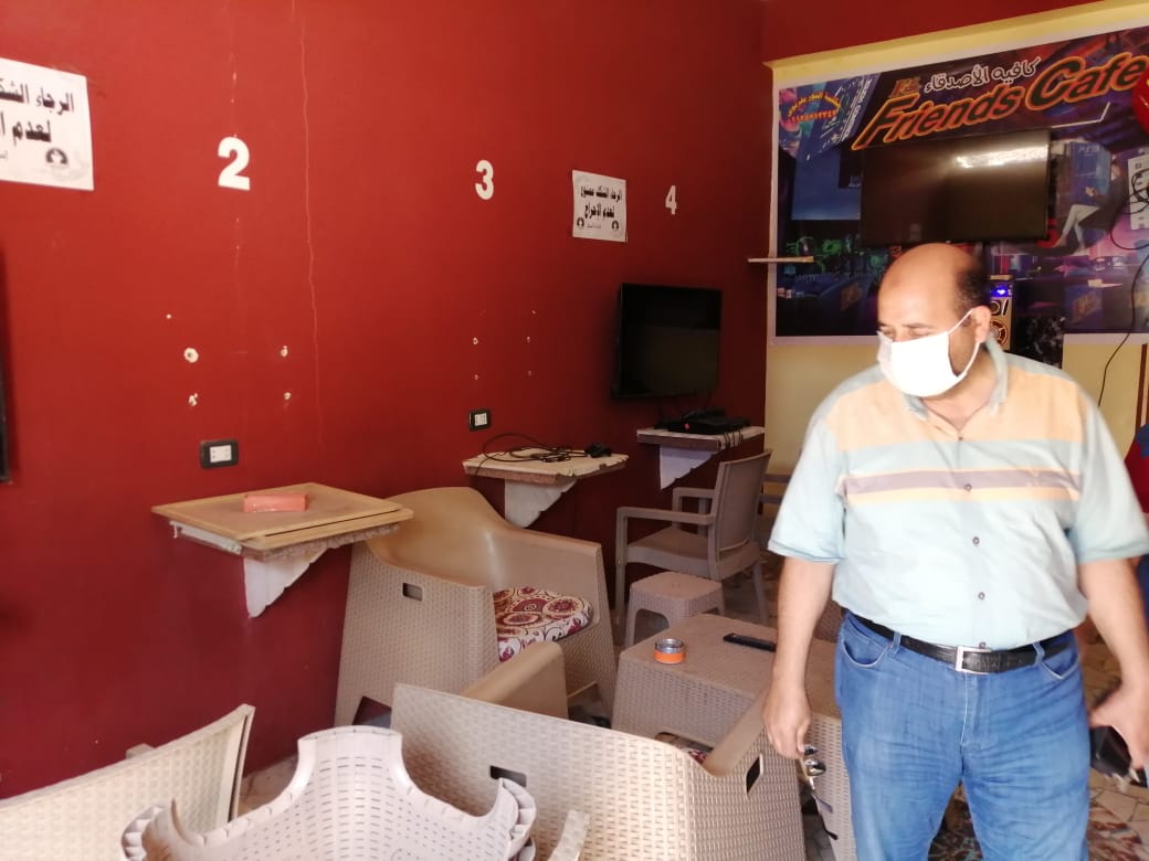 محافظ البحيرة غلق تشميع المنشآت المخالفة لشروط مجلس الوزراء