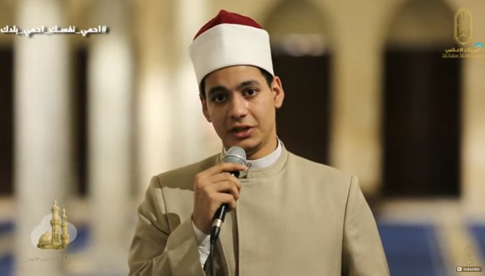 بث مباشر.. طلاب يدعون لرفع الوباء والبلاء من الجامع الأزهر