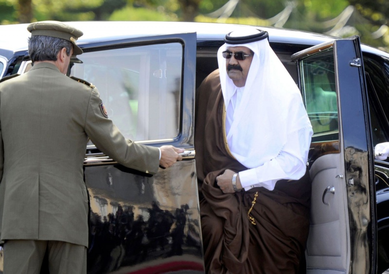 أمير قطر السابق