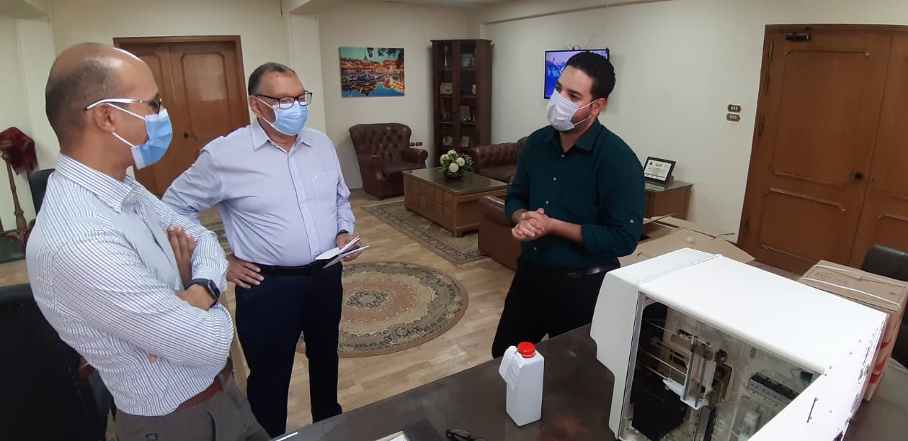 تحليل دم للكشف عن حالات اشتباه كورونا