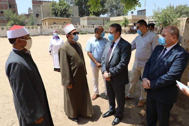 محافظ المنوفية يتفقد معهد الشهداء الديني