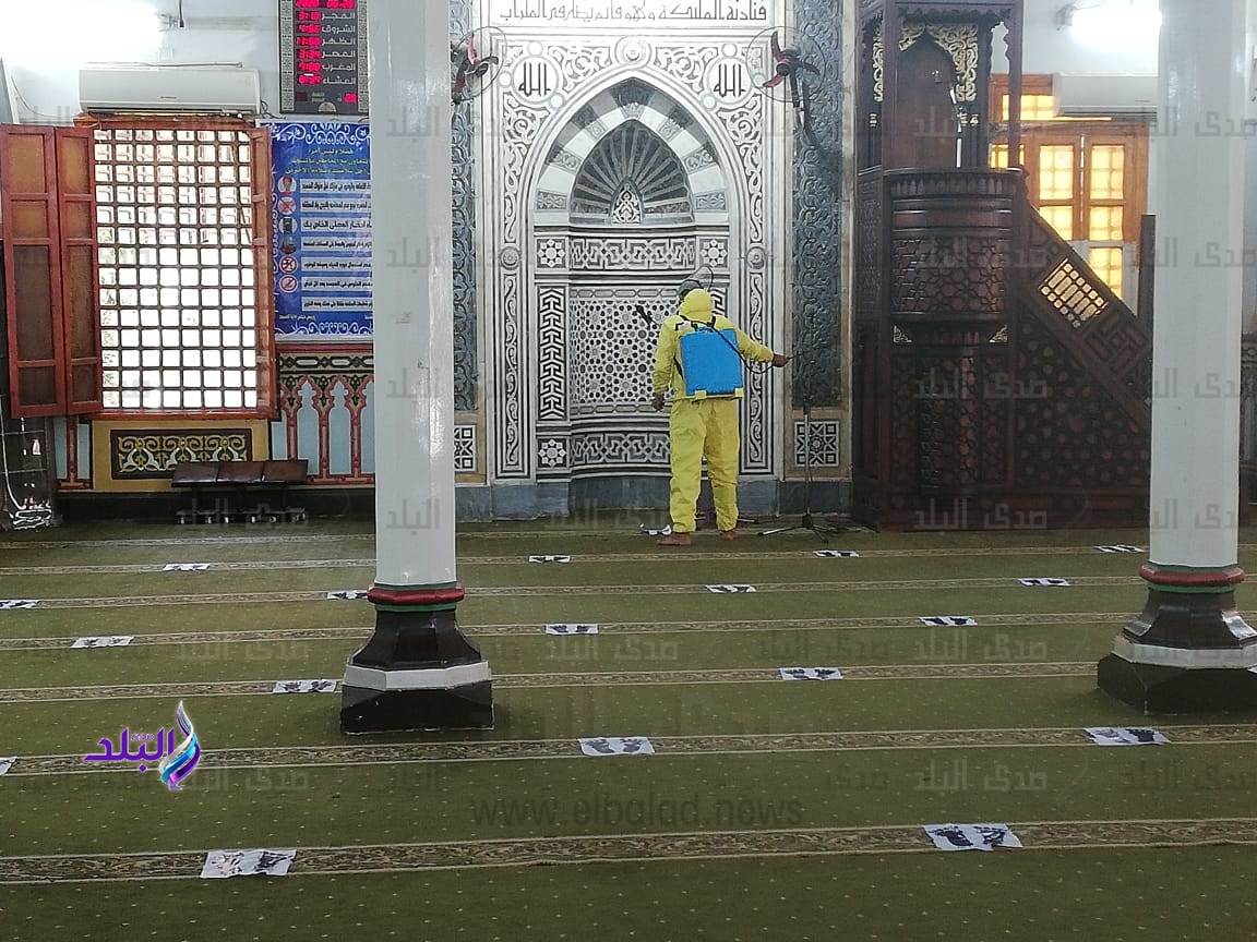 تعقيم المساجد