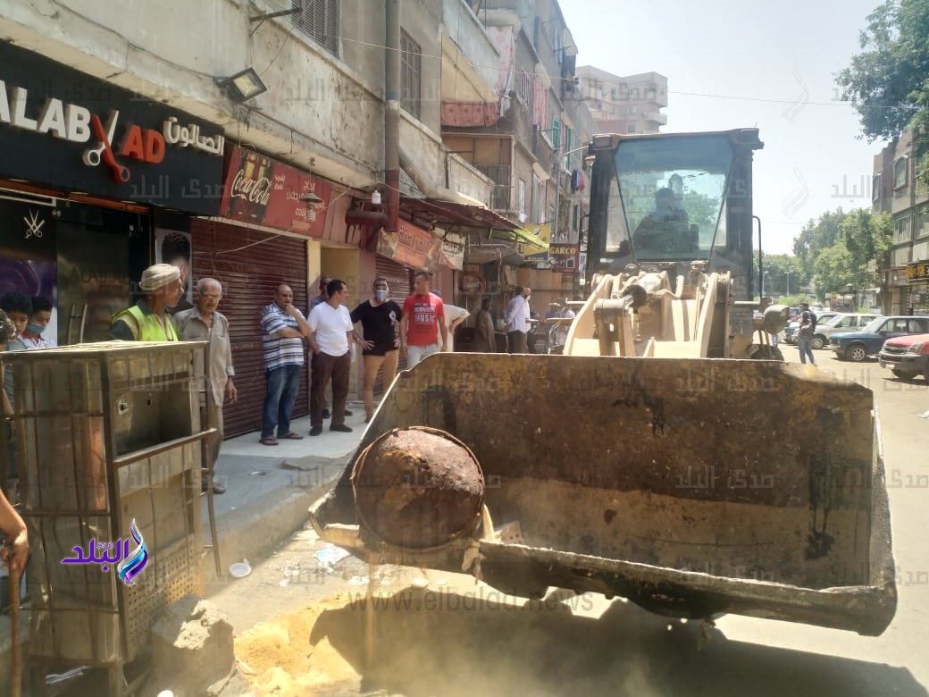 ازالة تعديات باجي العجوزة 