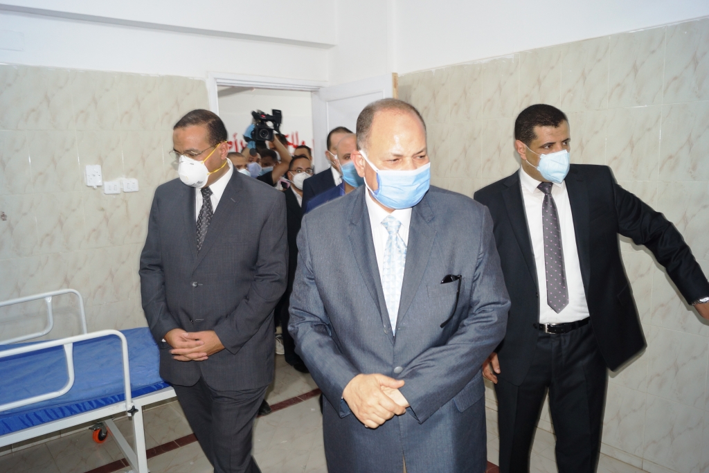 مستقبل وطن يفتتح مستشفى العزل بمنفلوط
