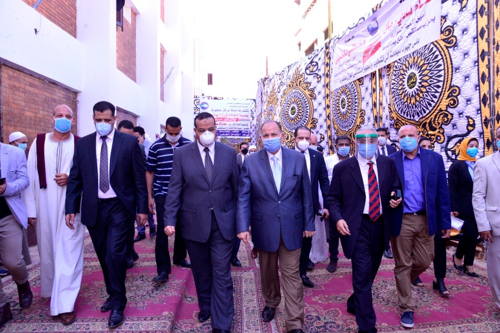 افتتاح مستشفى عزل كتالوج 