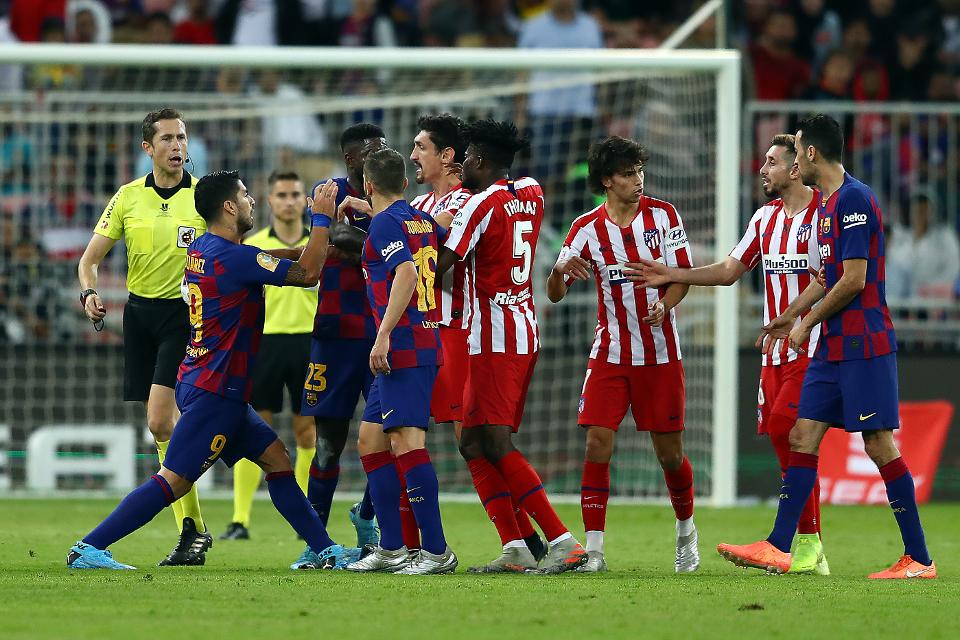 برشلونة وأتلتيكو مدريد