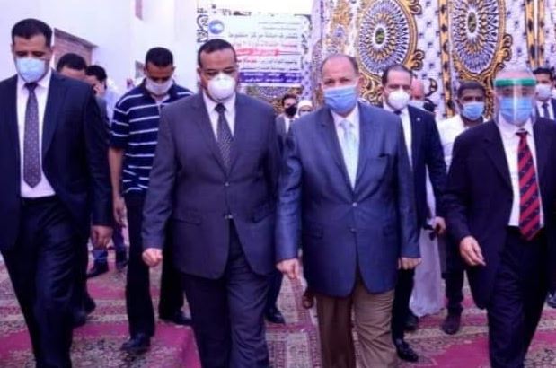 افتتاح مستشفى العزل 