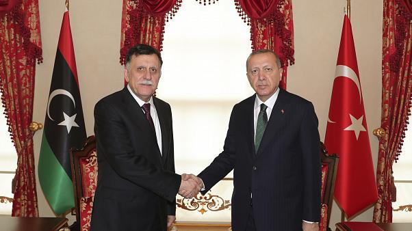 فايز السراج وأردوغان