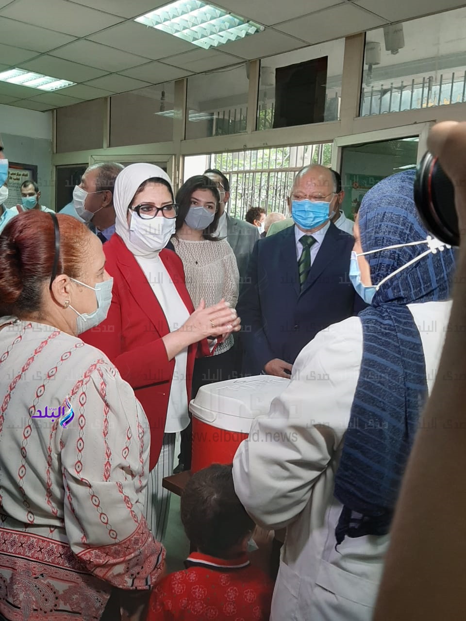 محافظ القاهرة يطلق مبادرة تطعيم ضد شلل الأطفال