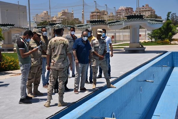 جولة سكرتير عام محافظة مطروح 