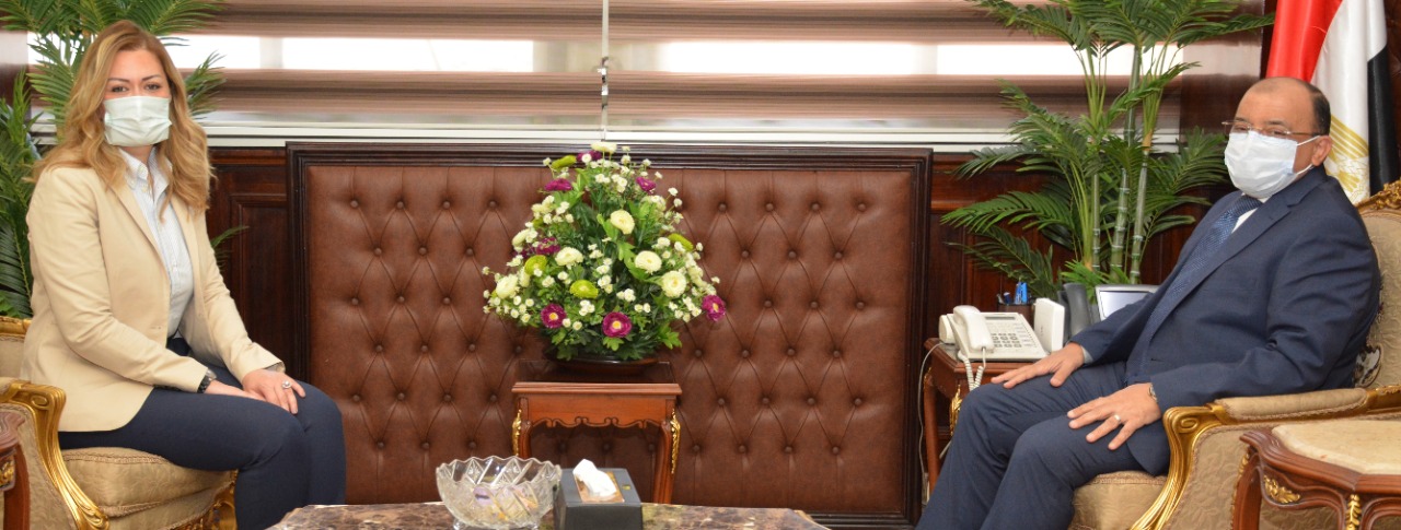 وزير التنمية المحلية ورشا راغب