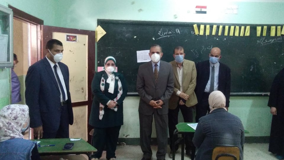 7 حالات غش في امتحانات الثانوية العامة في كفر الشيخ