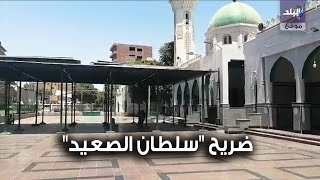 ضريح وساحة سلطان الصعيد بدون مواطنين