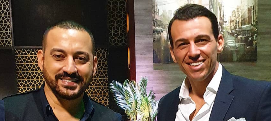 رامي رضوان  و الفنان دياب