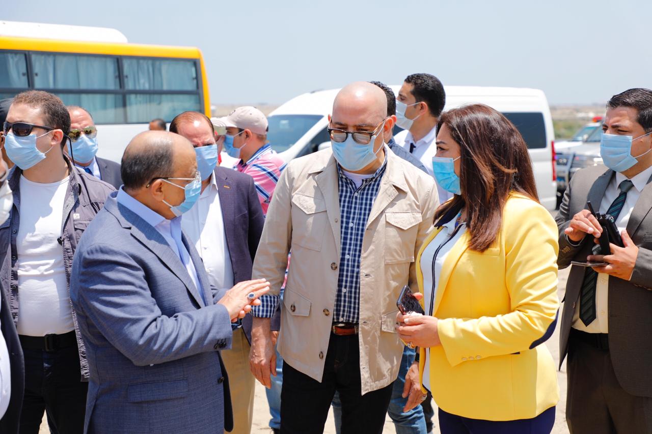 وزيرا التنمية المحلية والإسكان بدمياط