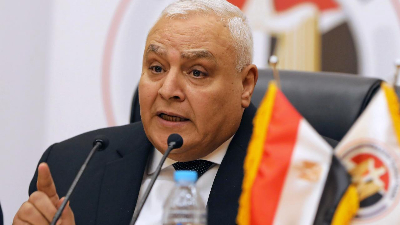 المستشار لاشين إبراهيم ، رئيس الهيئة الوطنية للإنتخابات