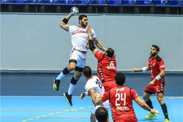 الزمالك والاهلي فى كرة اليد