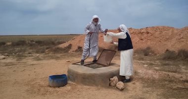 ابار المياه الجديدة بمطروح 