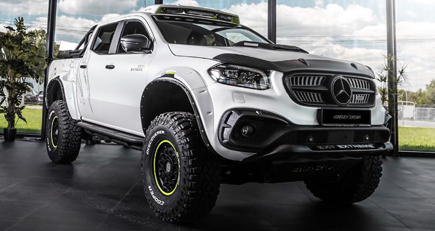 mercedes x class2020 سيارة فريدة من نوعها.. صور