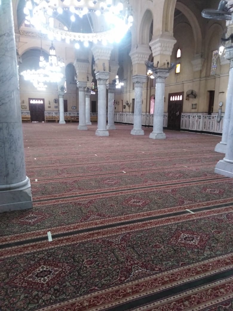 تجهيز مصلى السيدات بمسجد السيدة زينب 