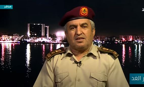 خالد المحجوب مدير إدارة التوجيه المعنوي بـ الجيش الليبي
