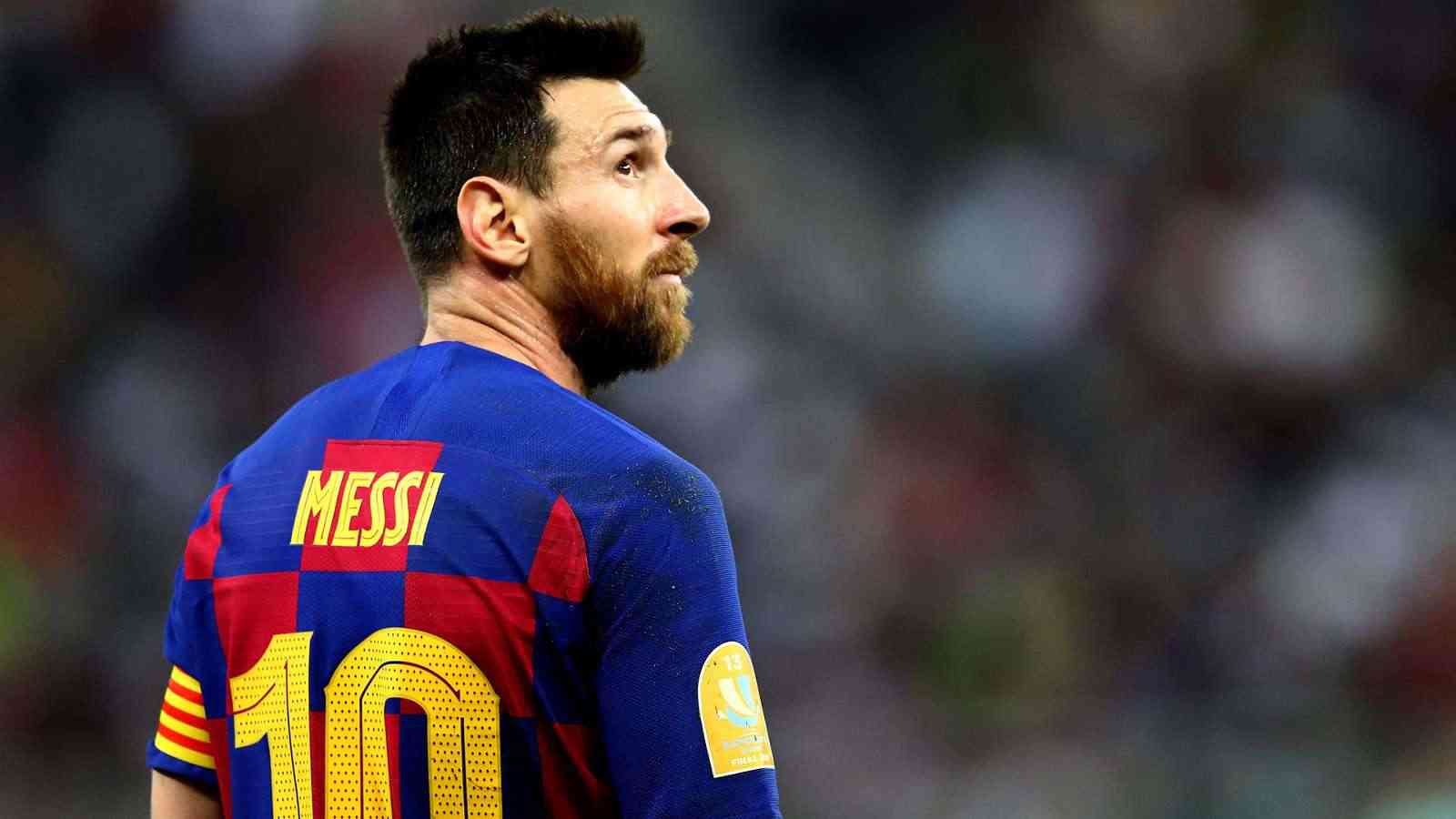 ميسي لاعب فريق برشلونة
