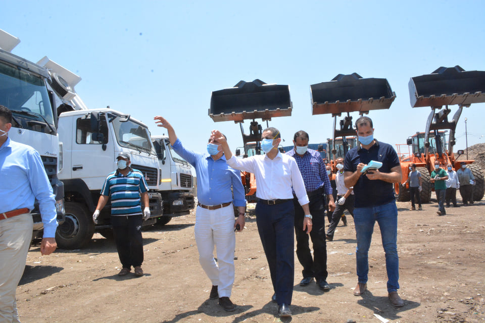 معدات جديدة لمنظومة النظافة في الغربية 