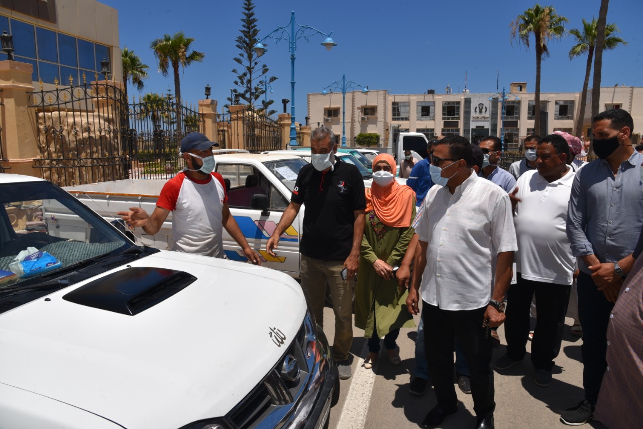 جولة محافظ مطروح 