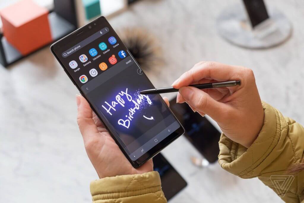 سامسونج تطلق تحديث شهر يوليو لهاتف Galaxy Note 8