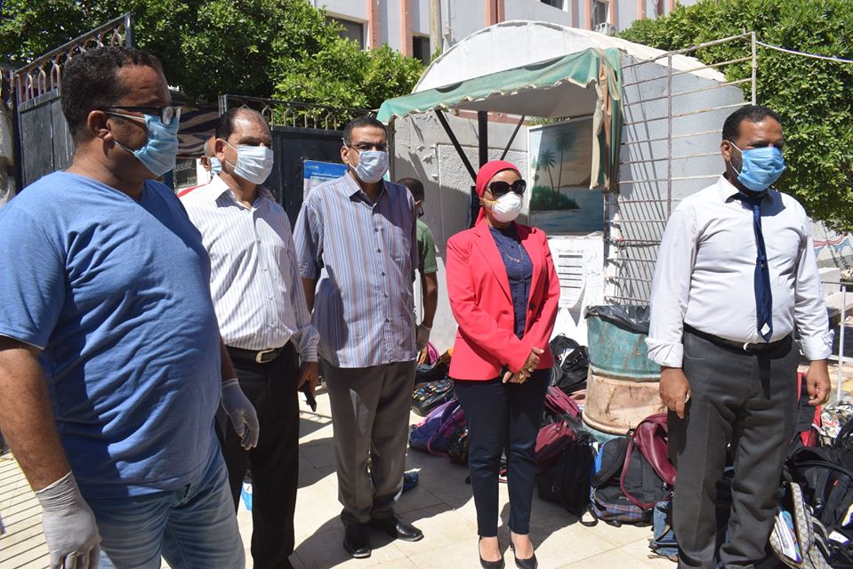 نائب محافظ البحر الأحمر تتابع تطبيق الإجراءات الاحترازية