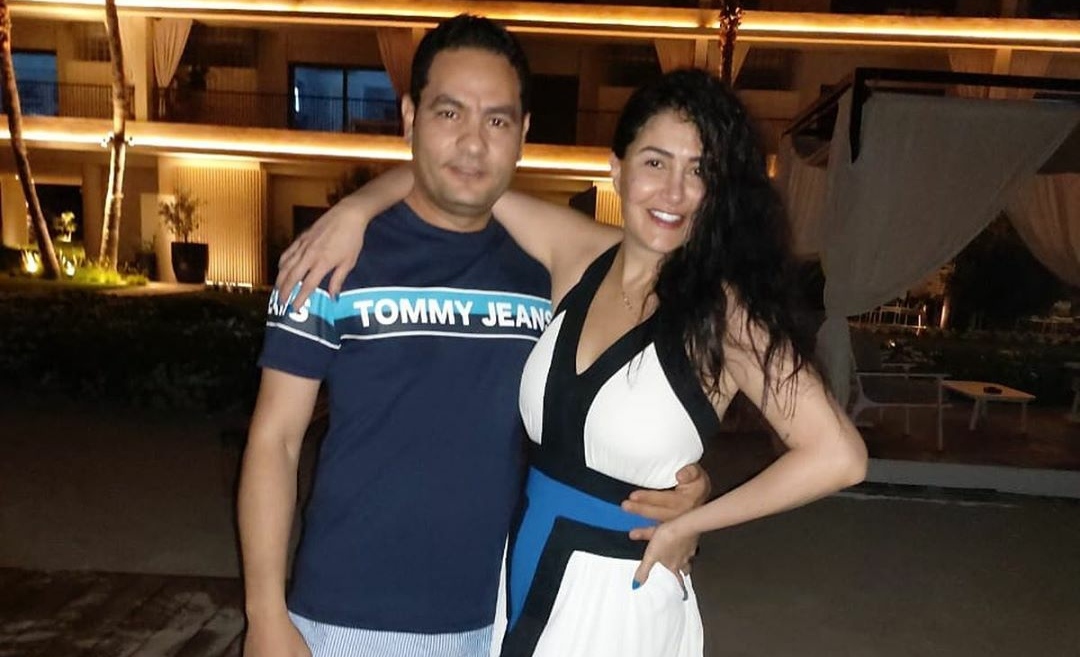 غادة عبد الرازق وزوجها