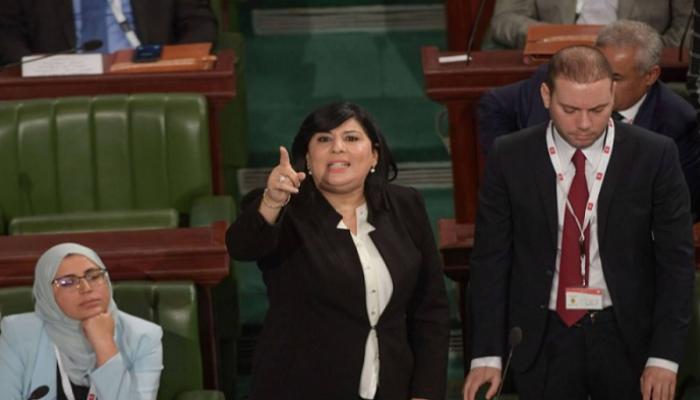 عبير موسي، رئيس حزب الدستوري الحر في تونس