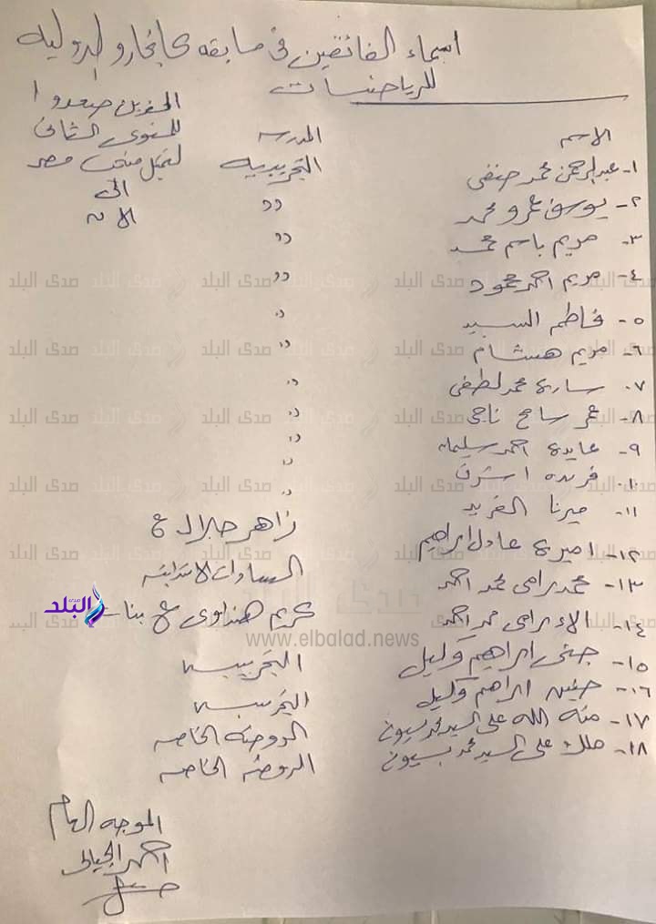  الفائزين في مسابقة كانجارو