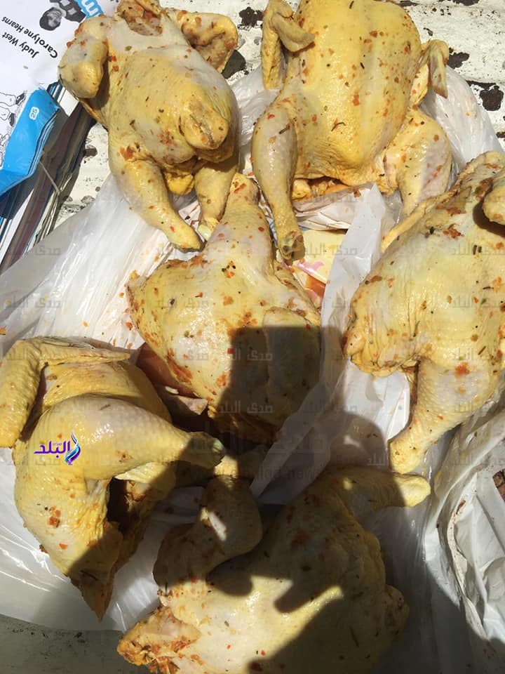 دواجن ولحوم فاسدة 