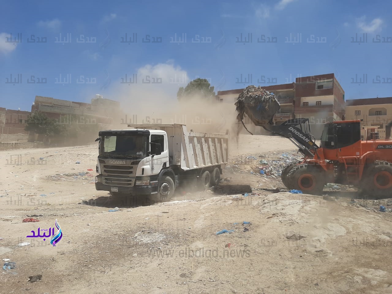 رفع القمامة